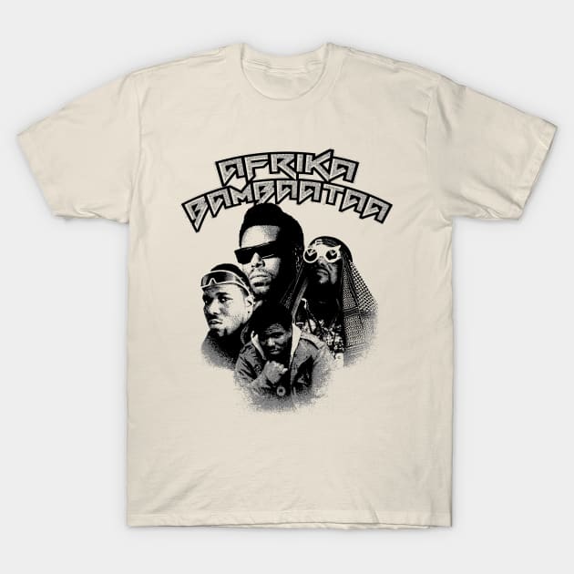 Afrika Bambaataa(Dj and Rapper) T-Shirt by Parody Merch